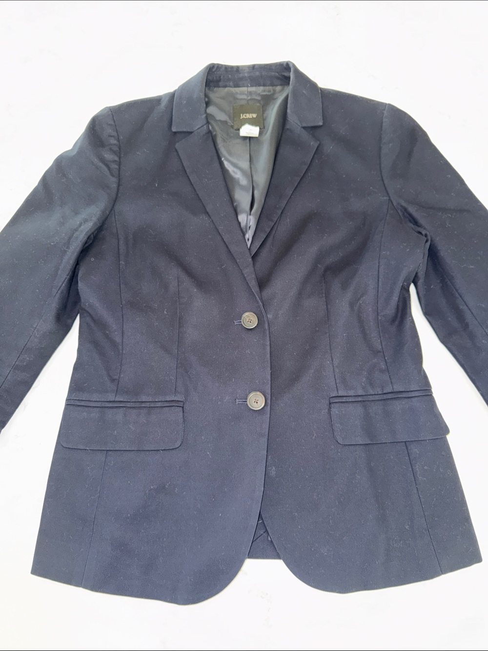 J. Crew Navy Two-Button Women's Blazer